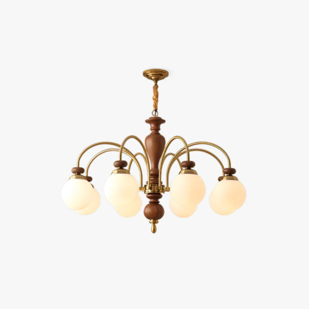 Maglen Black Walnut Chandelier | The Black Walnut Gallery | JINSHE