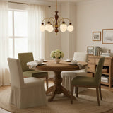 Black Walnut Chandelier View 5 | Maglen Black Walnut Chandelier | The Black Walnut Gallery | JINSHE | JINSHE