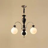 Black Walnut Chandelier View 16 | Maglen Black Walnut Chandelier | The Black Walnut Gallery | JINSHE | JINSHE