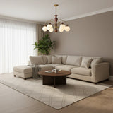 Black Walnut Chandelier View 6 | Maglen Black Walnut Chandelier | The Black Walnut Gallery | JINSHE | JINSHE