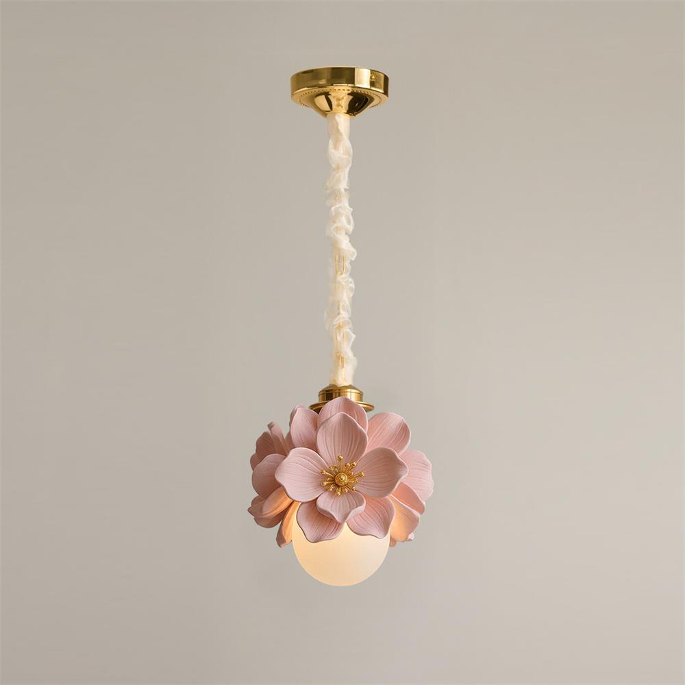Magnelle Curated Iron & Glass Pendant Light – Dia 23cm x H 28cm  ∅ 9 x H 11 finish configuration