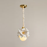 Magnelle Curated Iron & Glass Pendant Light – Dia 23cm x H 28cm  ∅ 9 x H 11 finish configuration #1