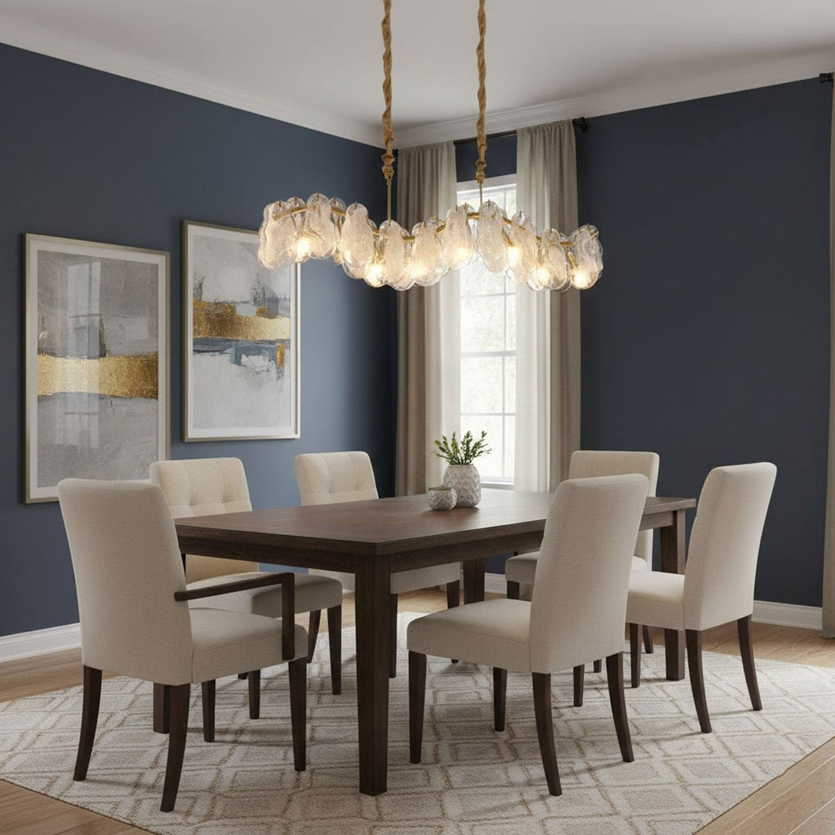 Mahina Cloud Chandelier – Ambient Illumination in Luxury Interior Setting View 4