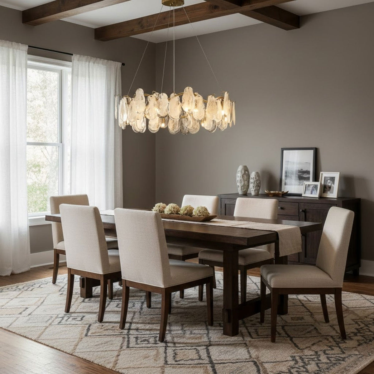 Mahina Cloud Chandelier – Ambient Illumination in Luxury Interior Setting View 3