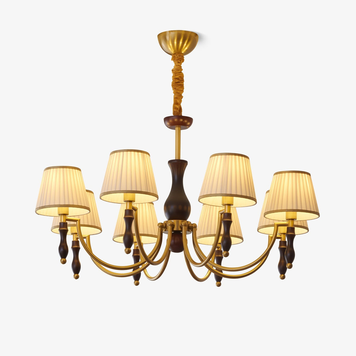 Majestic Veil Chandelier – Handcrafted Architectural Luxury Lighting Fixture