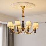 Majestic Veil Chandelier – Ambient Illumination in Luxury Interior Setting View 9