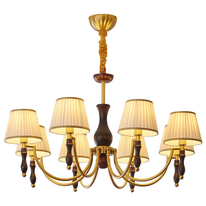 Majestic Veil Chandelier – Ambient Illumination in Luxury Interior Setting View 18