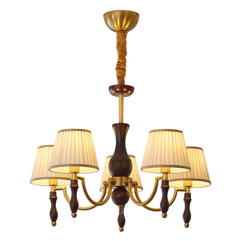Majestic Veil Chandelier – Ambient Illumination in Luxury Interior Setting View 17
