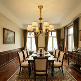 Majestic Veil Chandelier – Ambient Illumination in Luxury Interior Setting View 6