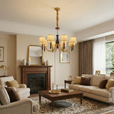 Majestic Veil Chandelier – Ambient Illumination in Luxury Interior Setting View 8