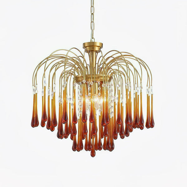 Maltose Curated Mouth-Blown Frosted Glass Chande