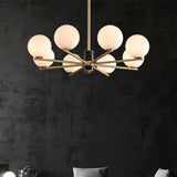Modern Marais Chandelier – Ambient Illumination in Luxury Interior Setting View 8