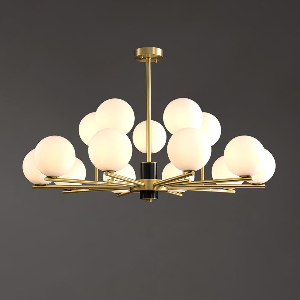 Modern Marais Chandelier – Ambient Illumination in Luxury Interior Setting View 15