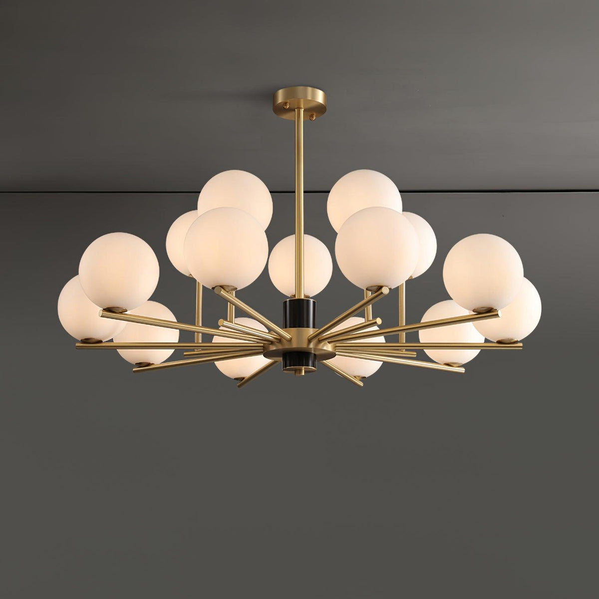 Modern Marais Chandelier – Handcrafted Material Texture and Detail View