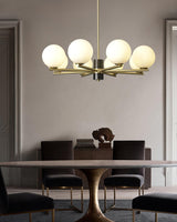Modern Marais Chandelier – Ambient Illumination in Luxury Interior Setting View 11