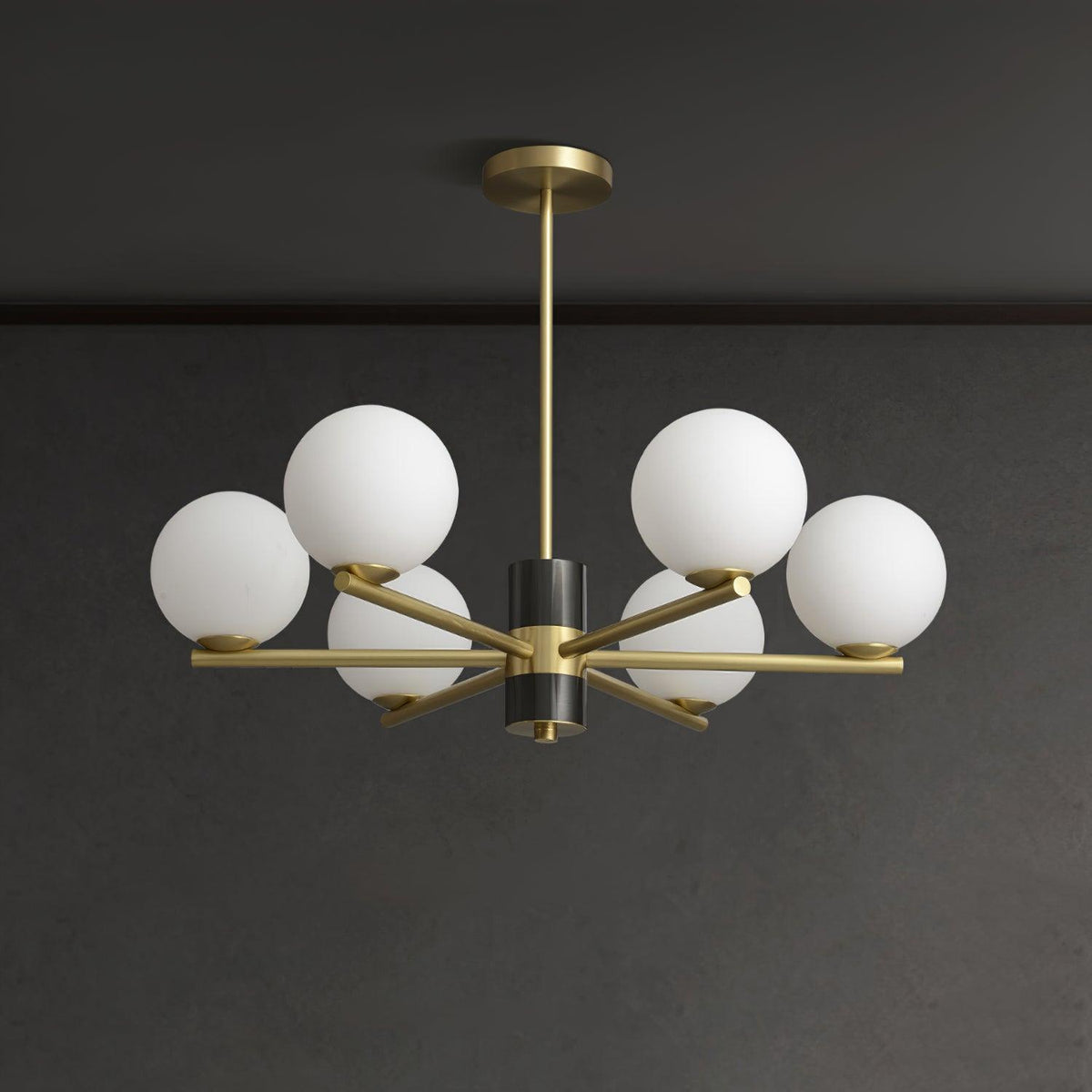 Modern Marais Chandelier – Ambient Illumination in Luxury Interior Setting View 16