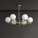 Modern Marais Chandelier – Ambient Illumination in Luxury Interior Setting View 16
