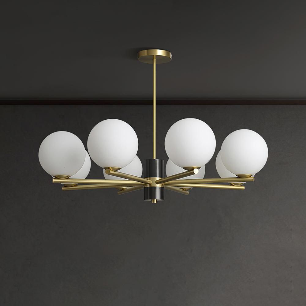 Modern Marais Chandelier – Ambient Illumination in Luxury Interior Setting View 17
