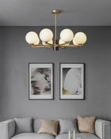 Modern Marais Chandelier – Ambient Illumination in Luxury Interior Setting View 3