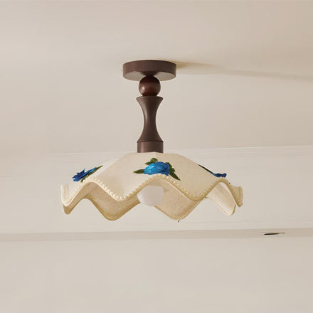 Maribel Wavy Flush Mount
