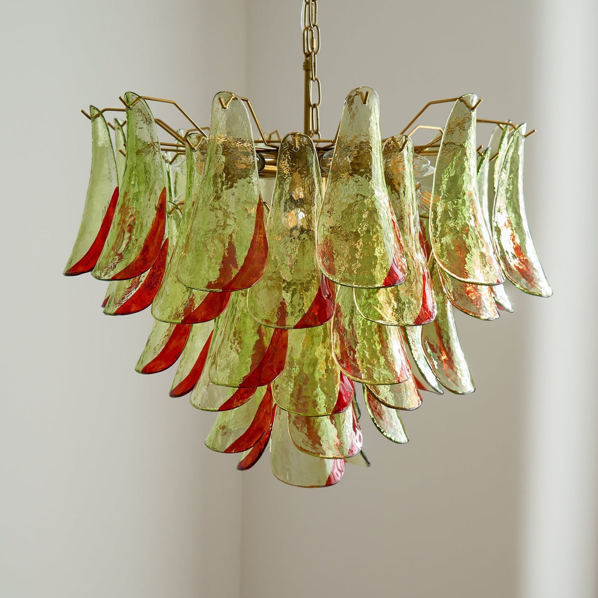Marielle Glass Chandelier – Ambient Illumination in Luxury Interior Setting View 14