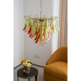 Marielle Glass Chandelier – Ambient Illumination in Luxury Interior Setting View 4