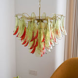 Marielle Glass Chandelier – Ambient Illumination in Luxury Interior Setting View 11