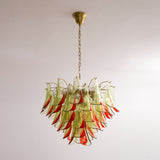 Marielle Glass Chandelier – Ambient Illumination in Luxury Interior Setting View 15