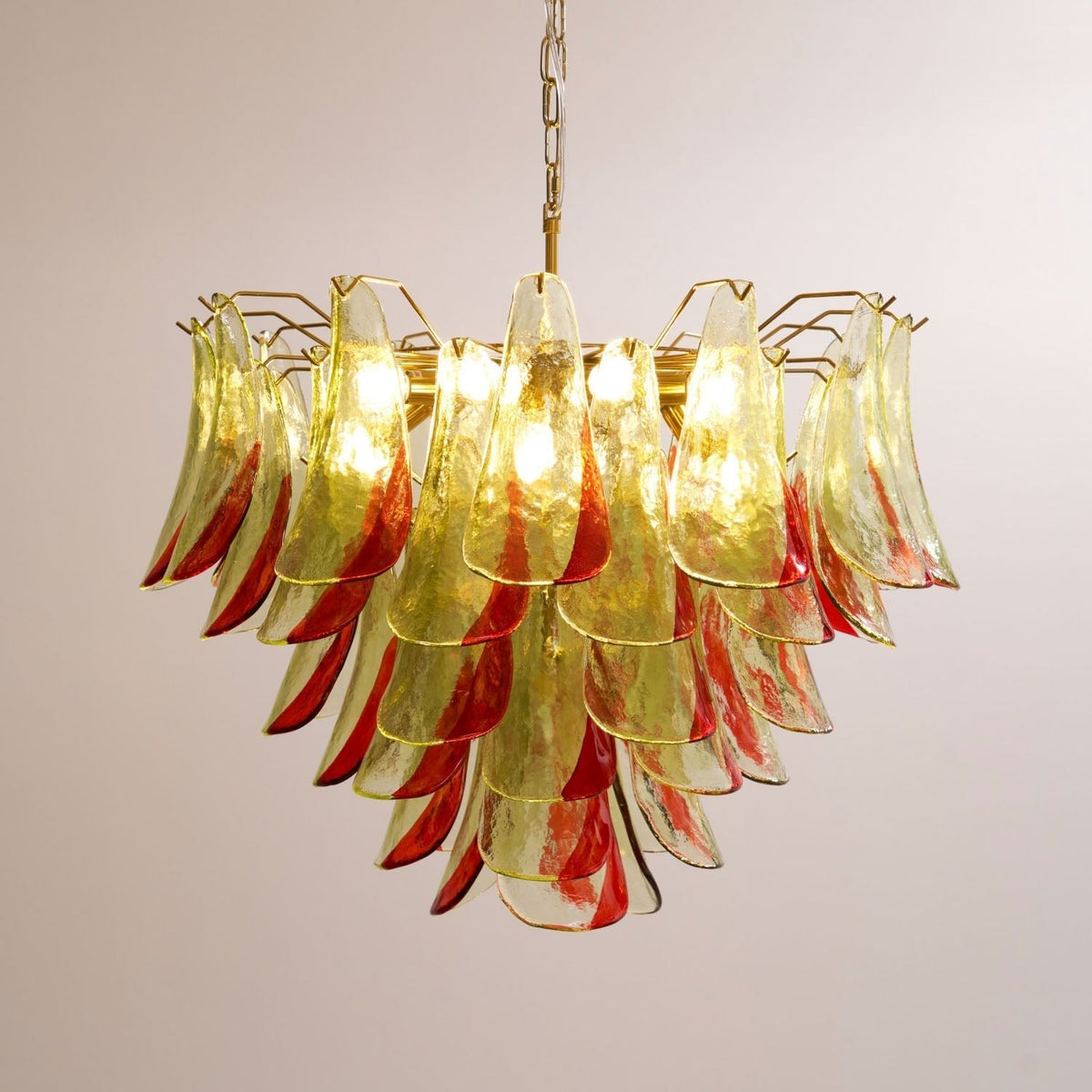 Marielle Glass Chandelier – Ambient Illumination in Luxury Interior Setting View 10