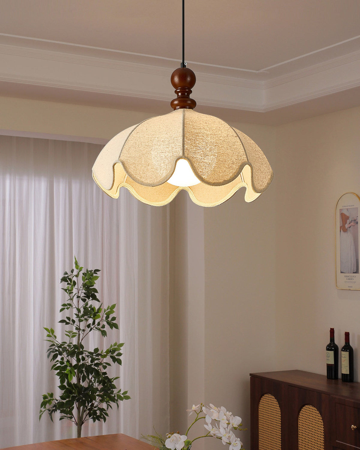 Marielle Pendant Light – Ambient Illumination in Luxury Interior Setting View 9