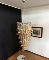 Marigold Glass Chandelier – Ambient Illumination in Luxury Interior Setting View 6