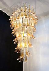 Marigold Glass Chandelier – Ambient Illumination in Luxury Interior Setting View 12
