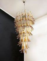 Marigold Glass Chandelier – Ambient Illumination in Luxury Interior Setting View 14