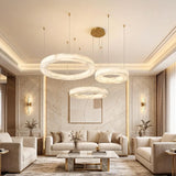 Spanish Alabaster Chandelier View 5 | Natural Spanish Alabaster Marika Chandelier | Modern Luxury Lighting | JINSHE | JINSHE