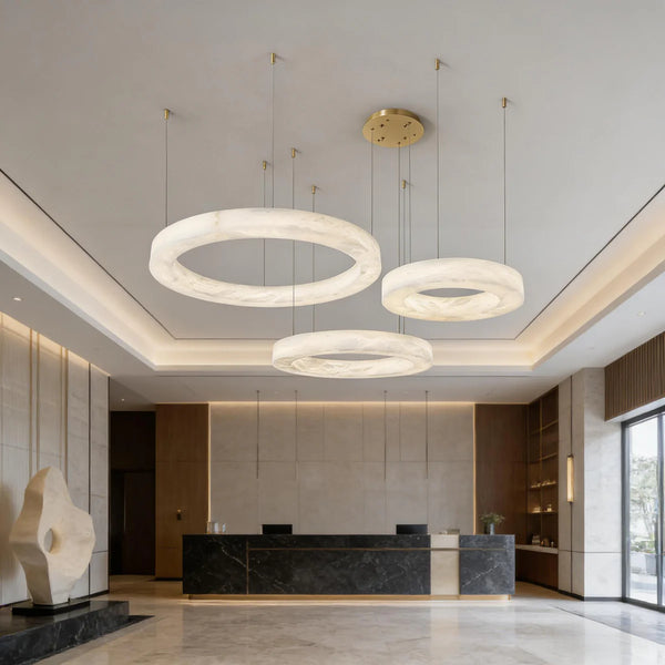 Marika Alabaster Chandelier