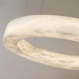 Spanish Alabaster Pendant Light View 10 | Natural Spanish Alabaster Marika Pendant Light | Modern Luxury Lighting | JINSHE | JINSHE