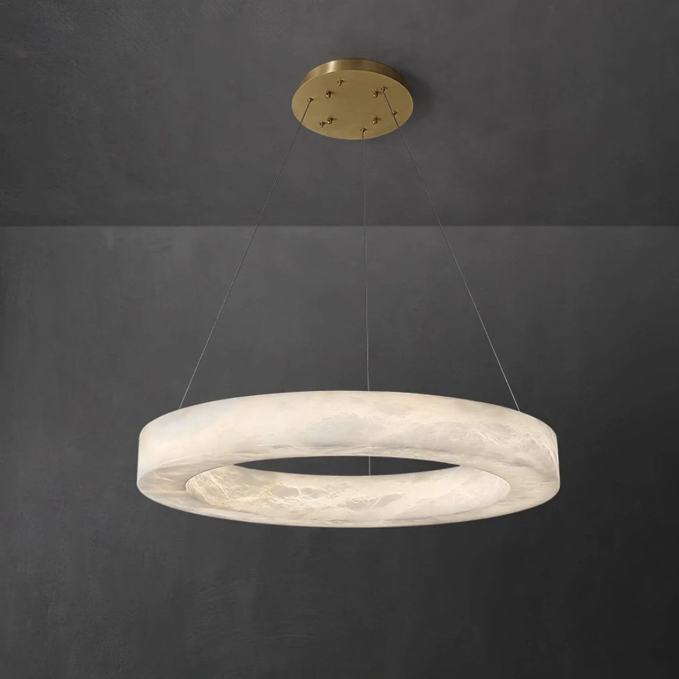 Spanish Alabaster Pendant Light View 13 | Natural Spanish Alabaster Marika Pendant Light | Modern Luxury Lighting | JINSHE | JINSHE