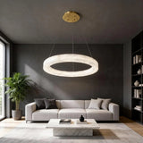 Spanish Alabaster Pendant Light View 6 | Natural Spanish Alabaster Marika Pendant Light | Modern Luxury Lighting | JINSHE | JINSHE