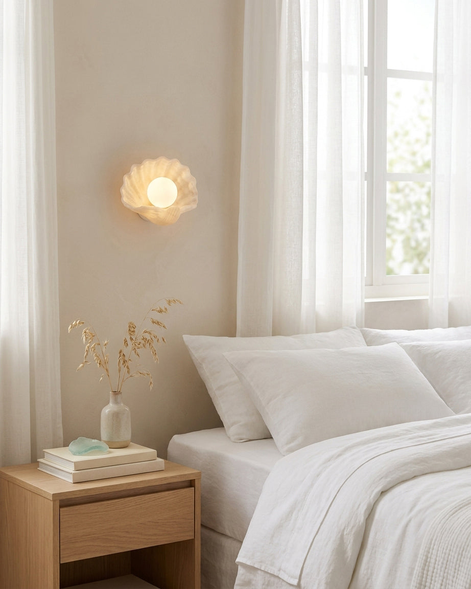 Marisca Alabaster Curated Alabaster Wall Sconce