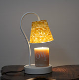 Marivelle Candle Warmer Curated Mouth-Blown Fros – architectural ceiling profile #1