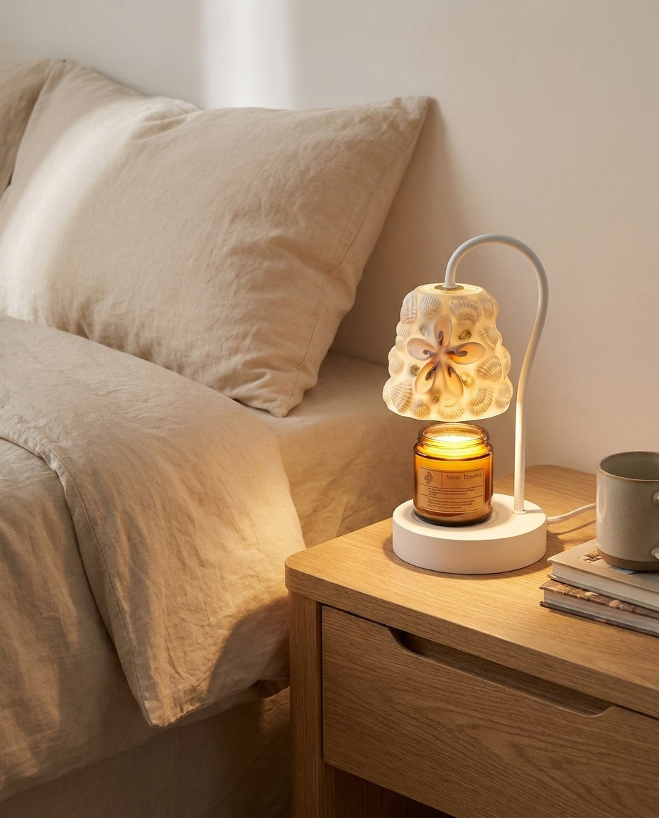 Marivelle Candle Warmer Curated Mouth-Blown Fros – architectural ceiling profile