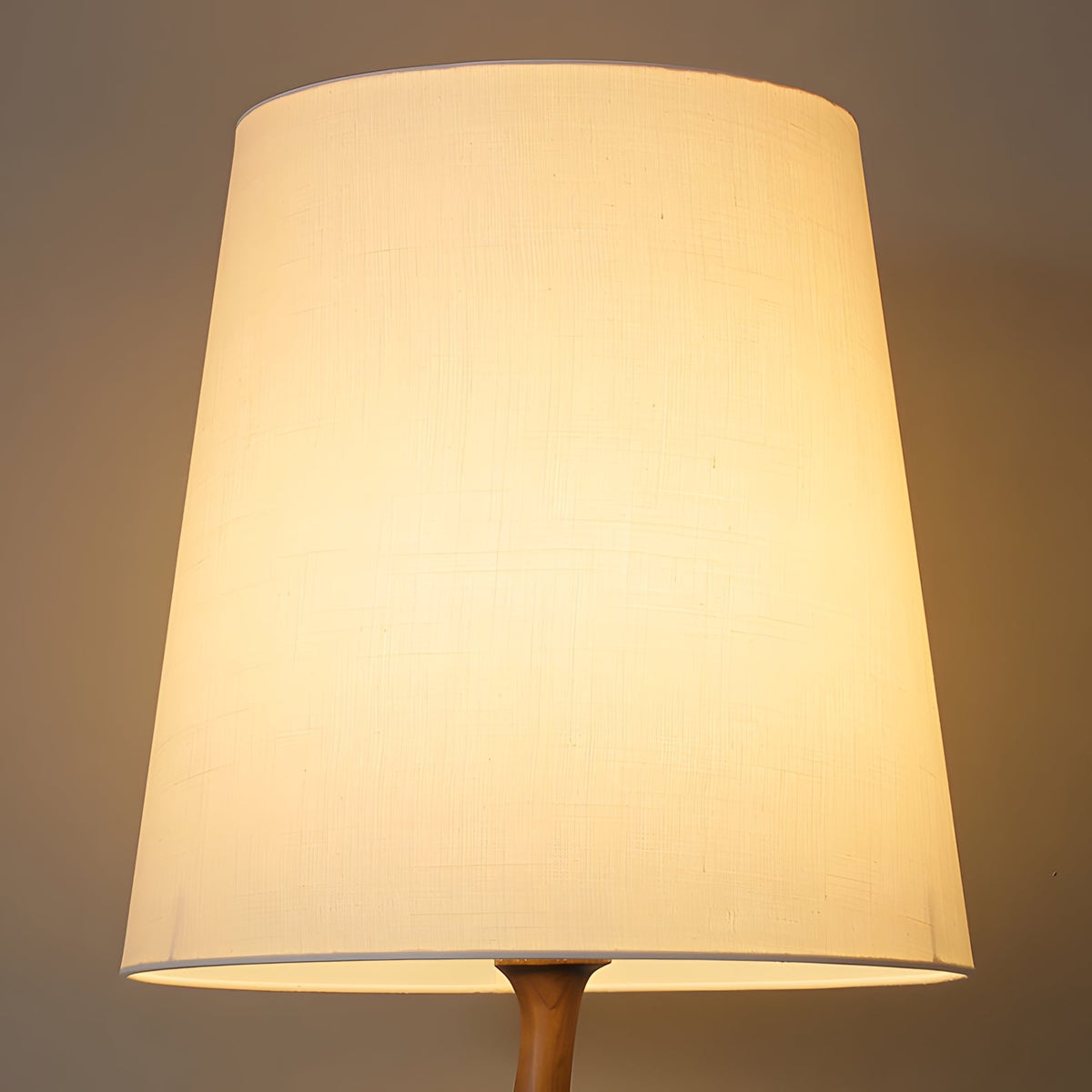 Marlow Floor Curated Solid Hardwood Floor Lamp – structural canopy joint detail