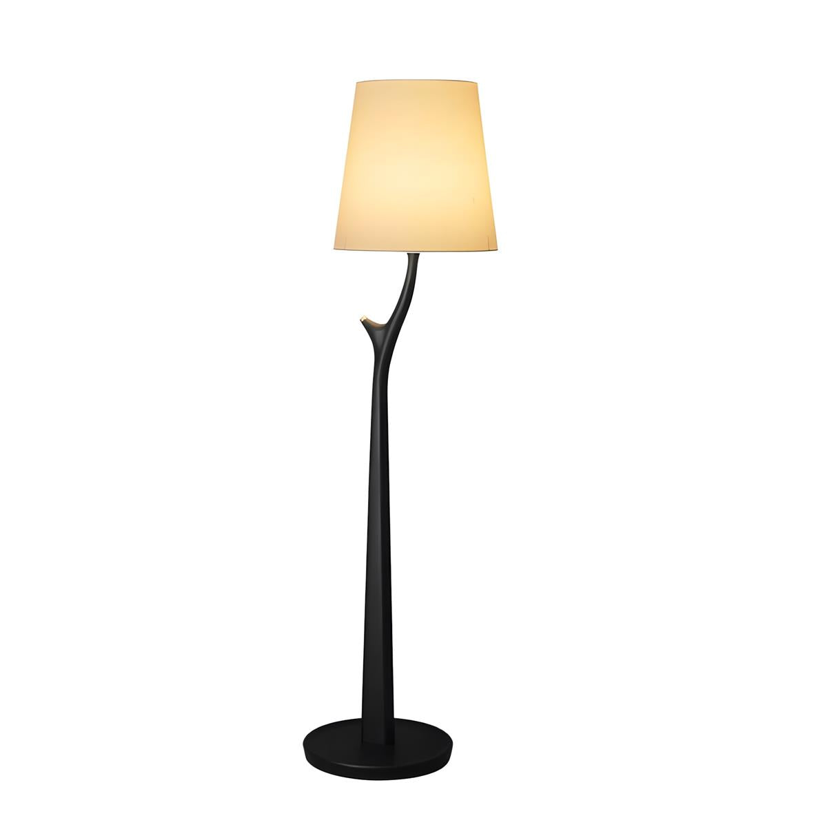 Marlow Floor Curated Solid Hardwood Floor Lamp – W 38cm x H 160cm  W 14.9 x H 63 finish configuration #1 #2