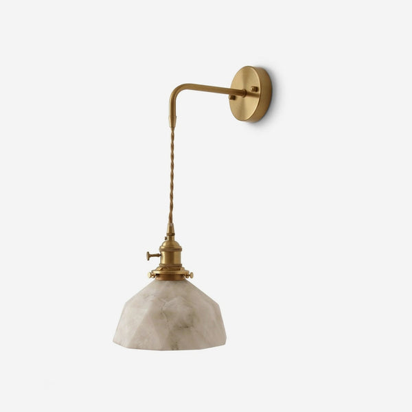 Marlowe Alabaster Curated Alabaster Wall Sconce