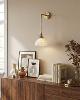 Marlowe Alabaster Curated Alabaster Wall Sconce – architectural ceiling profile