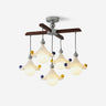 Marlowe Curated Mouth-Blown Frosted Glass Flush