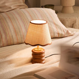 Marlowe Curated Solid Brass Table Lamp installed in residential dining space
