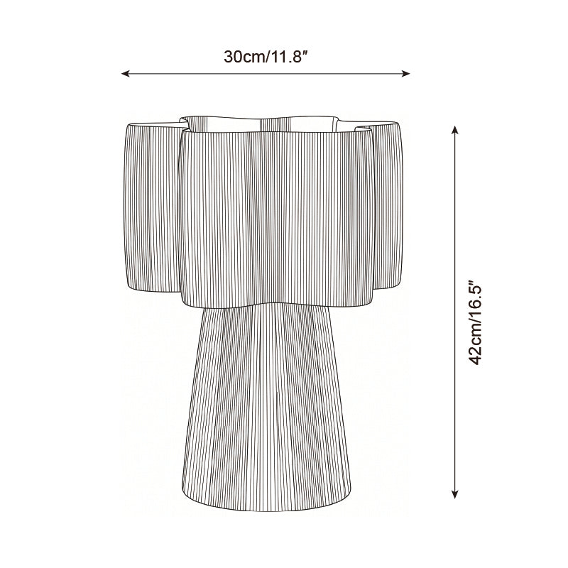 Maruvia Curated Mouth-Blown Frosted Glass Table – macro detail view
