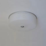 Marvian Curated Mouth-Blown Frosted Glass Flush – Dia 42cm x H 13cm  ∅ 16.5 x H 5.1 finish configuration