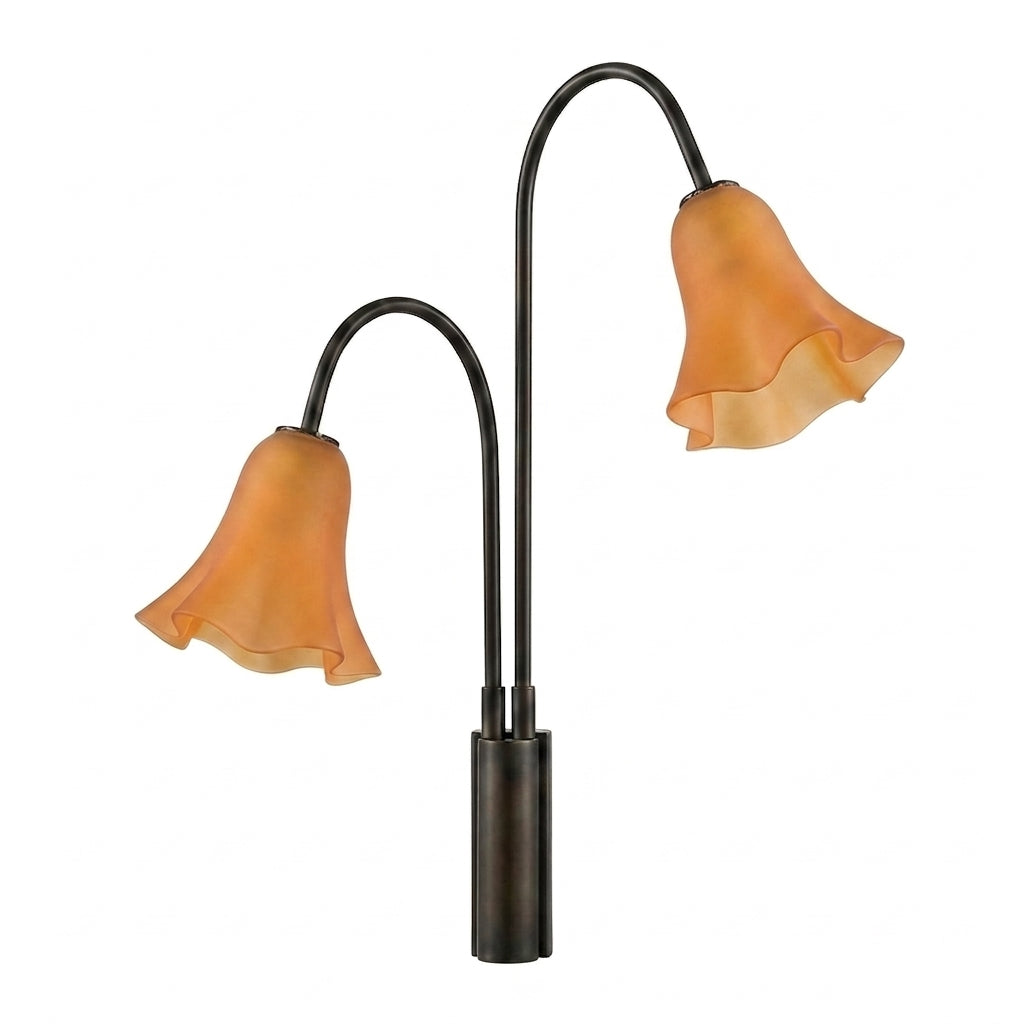 Mauvelle Curated Amber Art Glass Wall Sconce – W 60cm x H 60cm  W 23.6 x H 23.6 finish configuration #1 #2 #3 #4 #5
